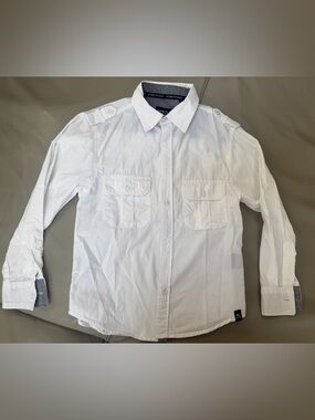 Kenneth Cole boy button down shirt size 8